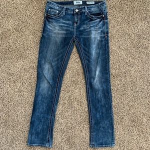 Daytrip Straight Leg Stone Wash Jeans 30R